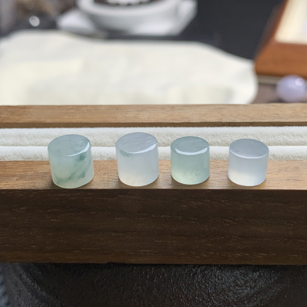 天然缅甸翡翠a货-精致桶珠路路通 散珠多样性选一颗发