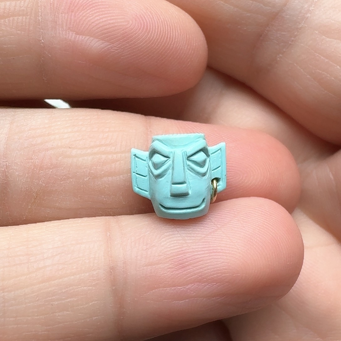 绿松石三星堆未镶嵌