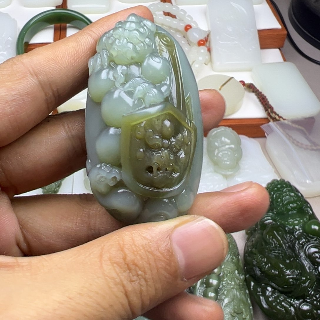 【闪购商品】和田玉挂件未镶嵌