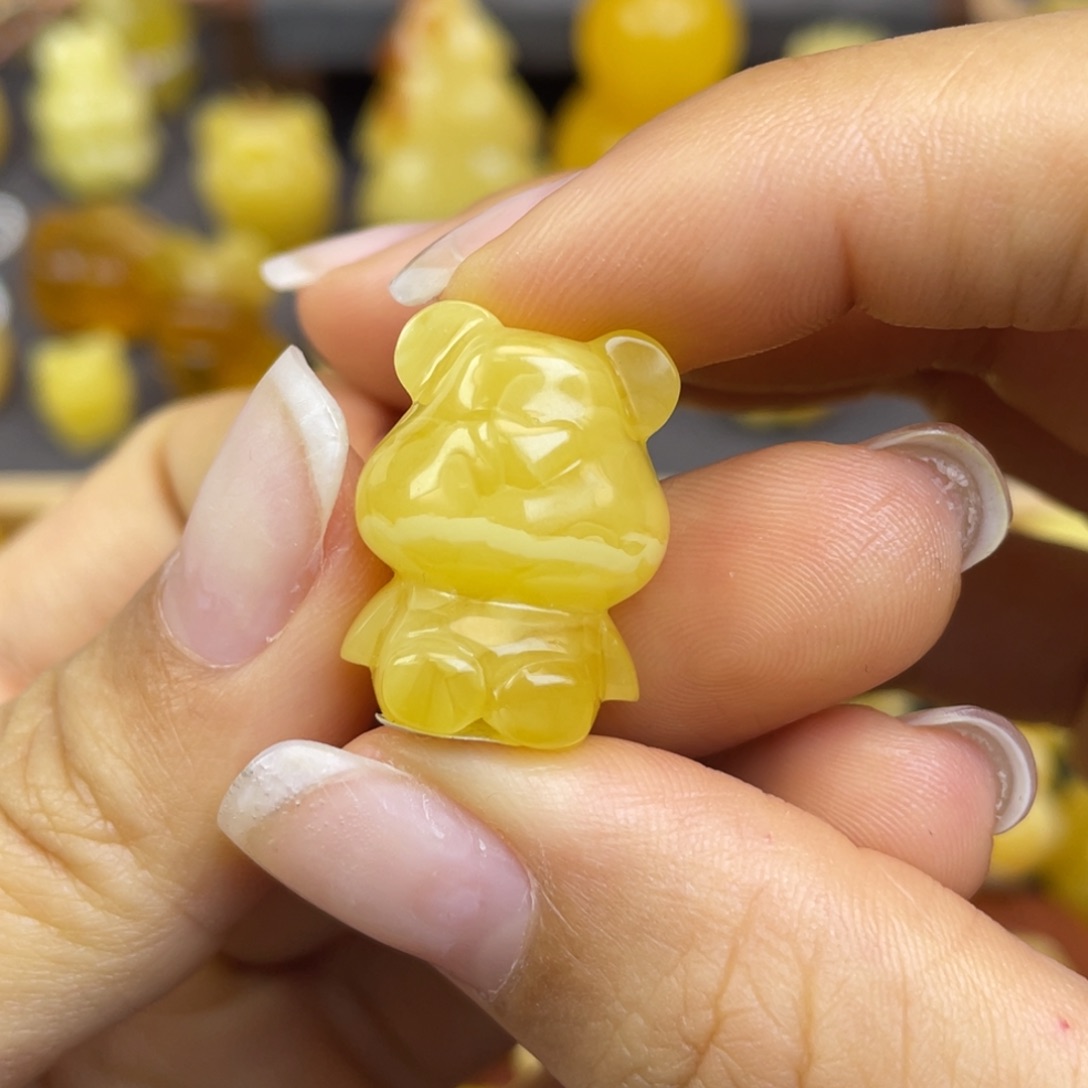 未镶嵌琥珀裸石蜜蜡