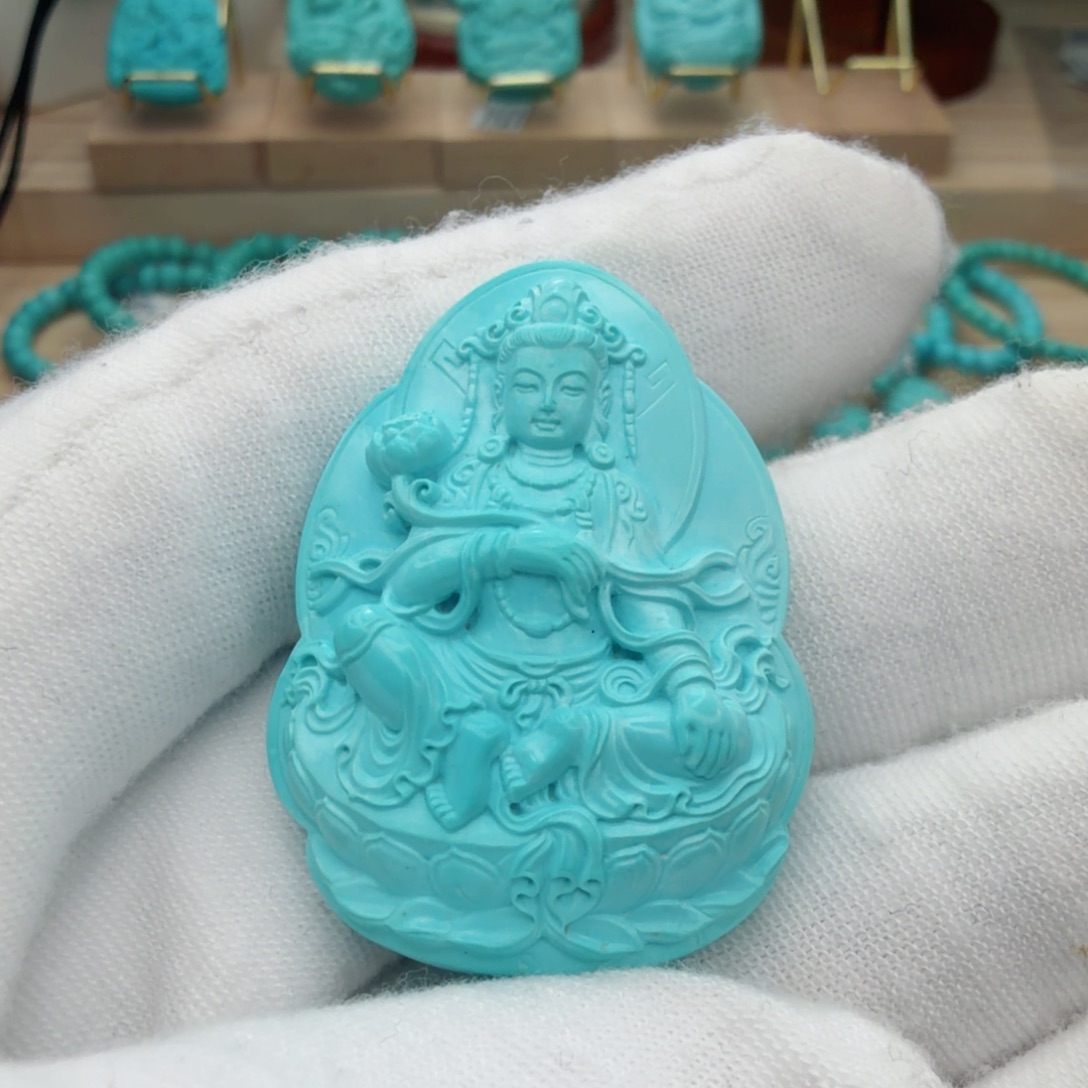 绿松石未镶嵌珠宝奇石