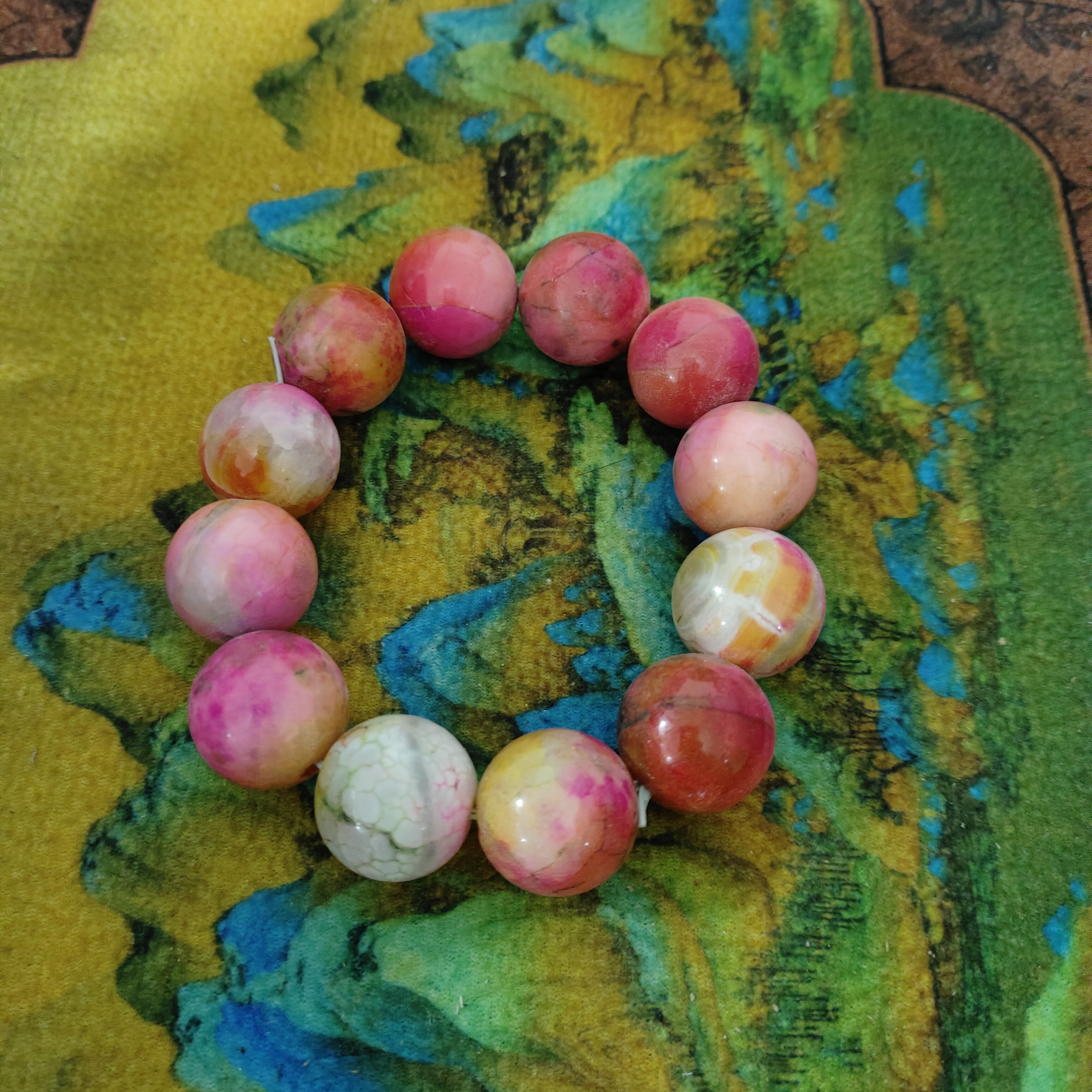 地核聚元珠-殿堂系列S级-新中式手链 B1469