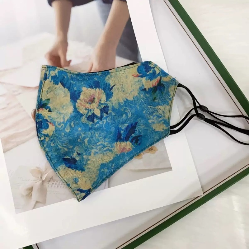 KZ58 （蓝染牡丹）面罩