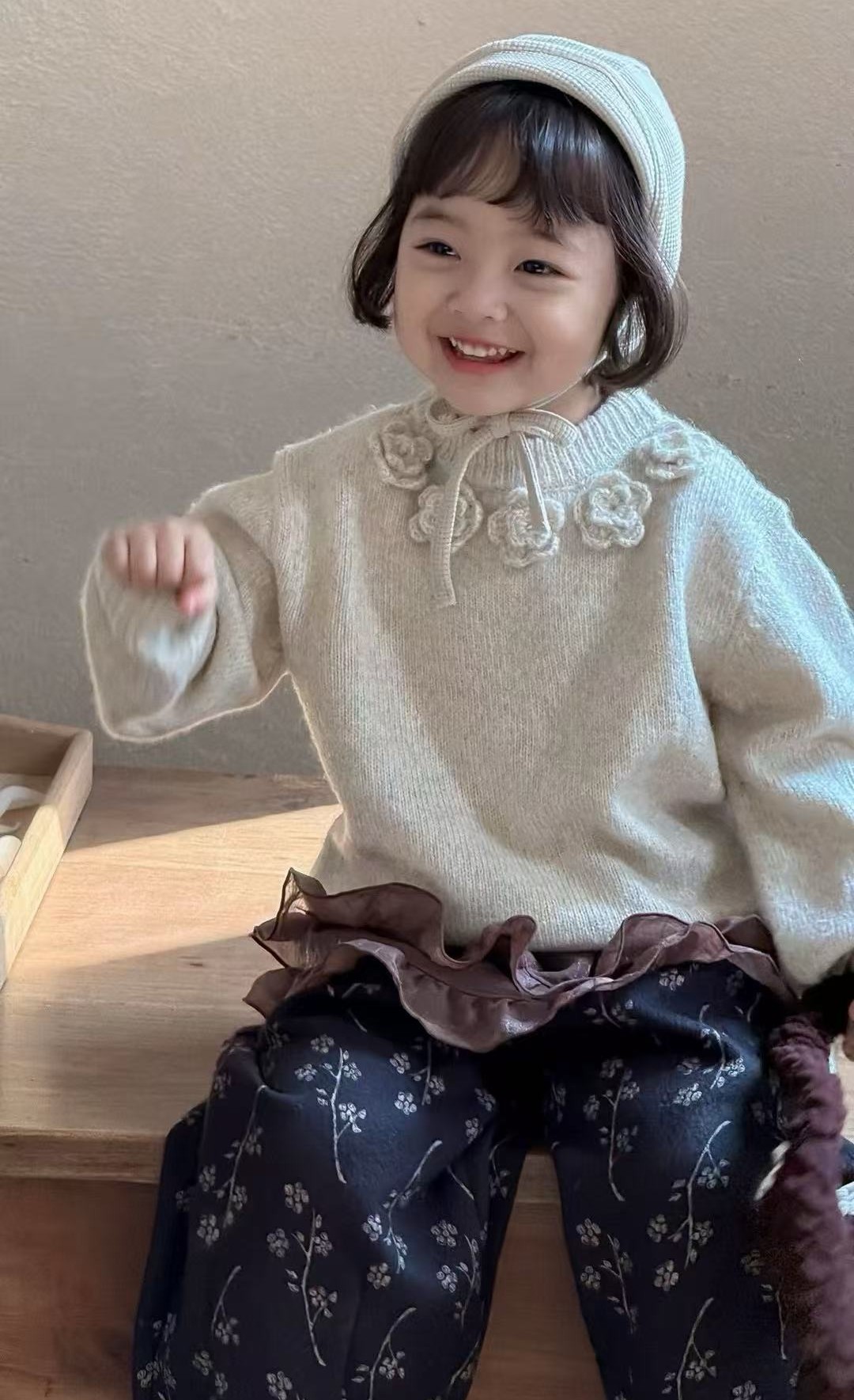 休闲风中大童装厚款秋冬洋气高货孤品