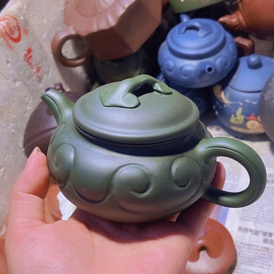 全手工制作宜兴紫砂壶微瑕