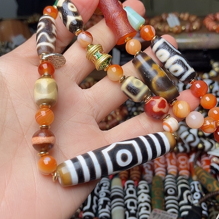 玛瑙/玉髓未镶嵌手链