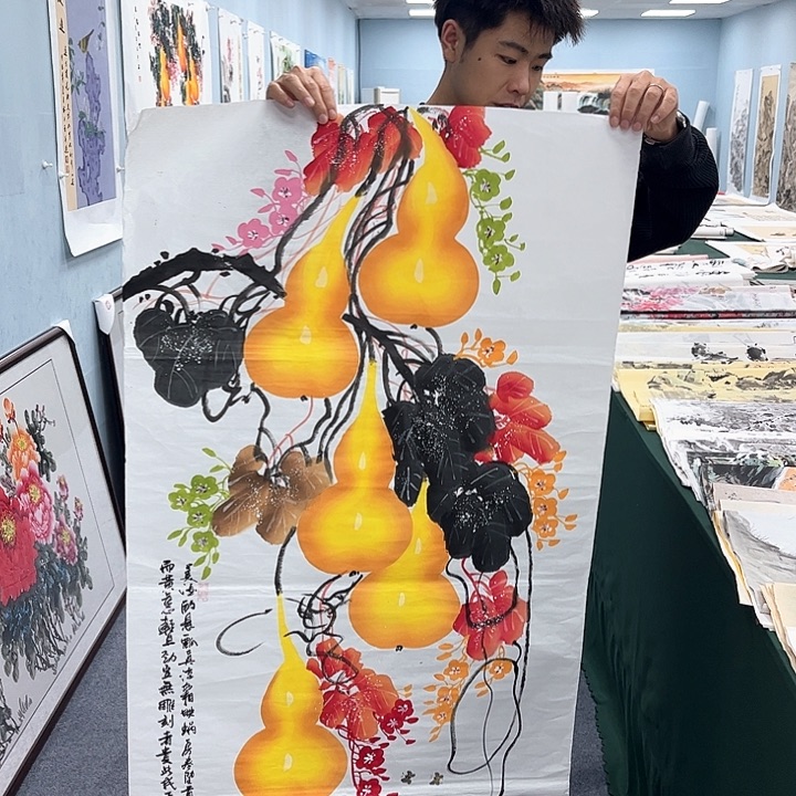国画宣纸国画纯手绘作品
