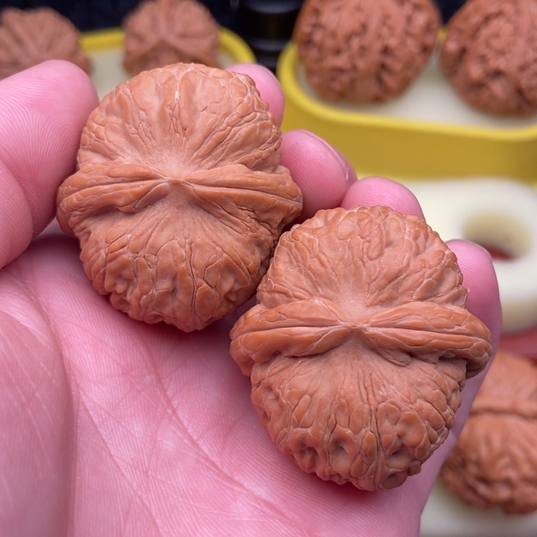 文玩核桃把件平谷元宝41