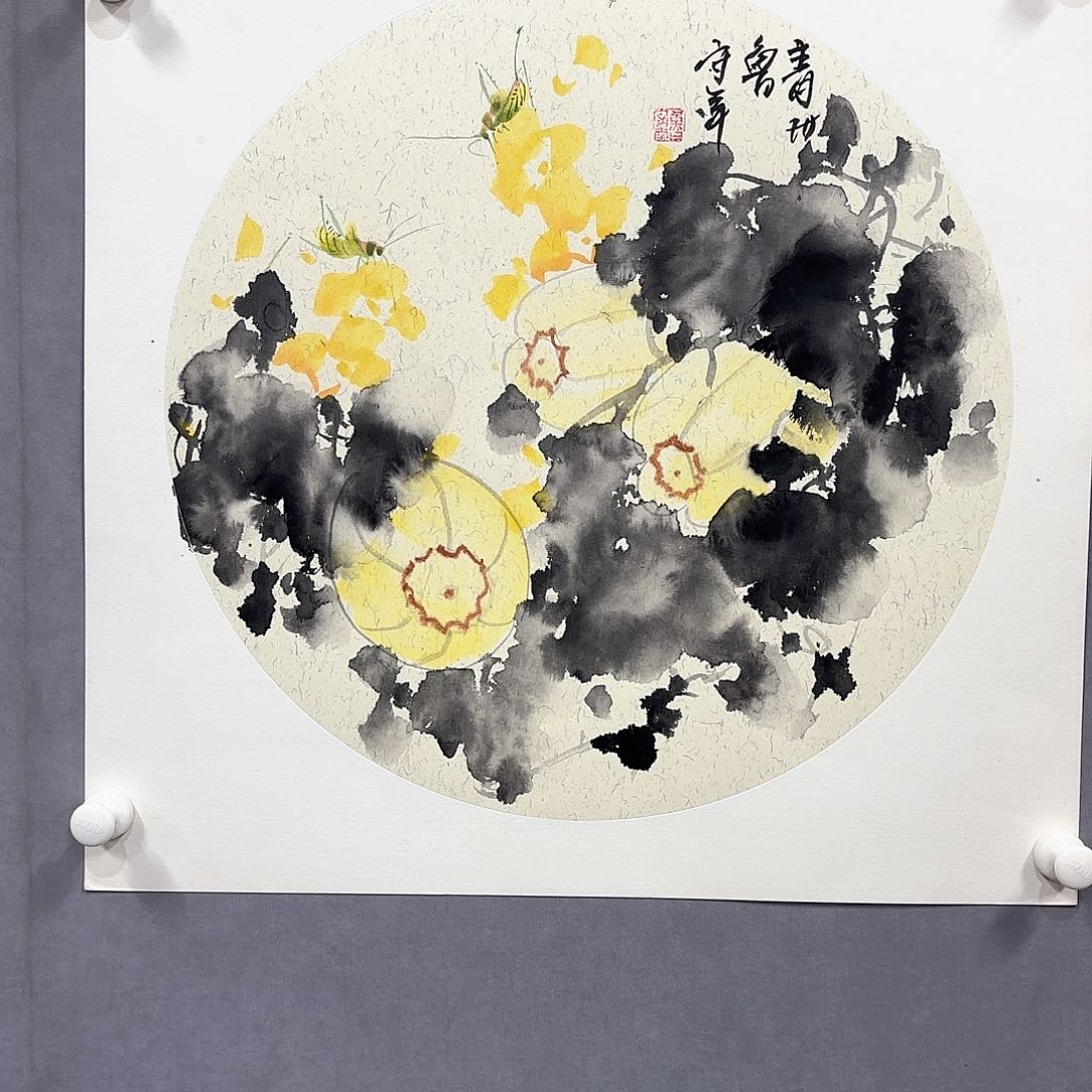 国画国画纯手绘作品请放心去藏