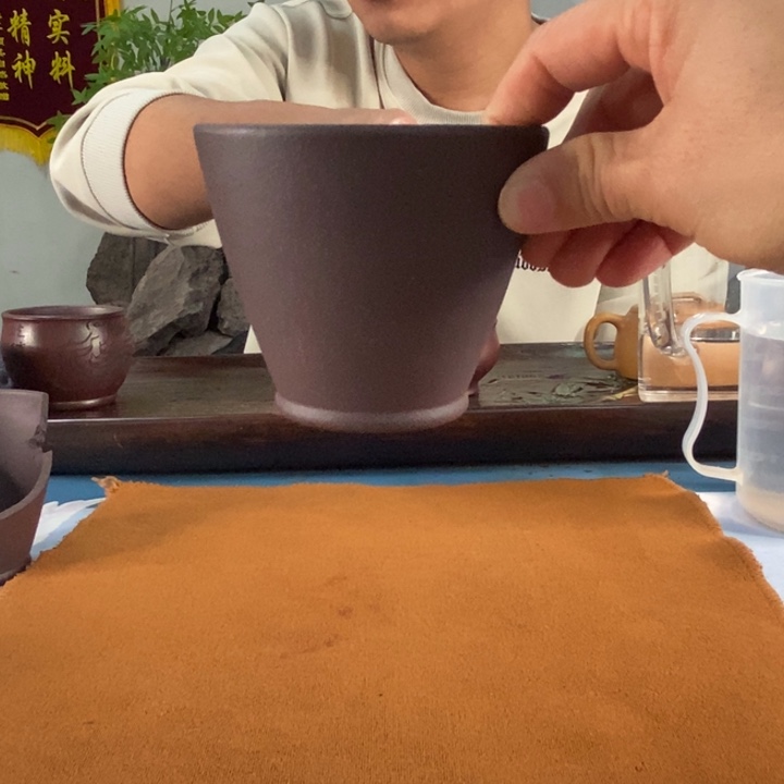 紫砂茶壶天青主人杯170左右的容量