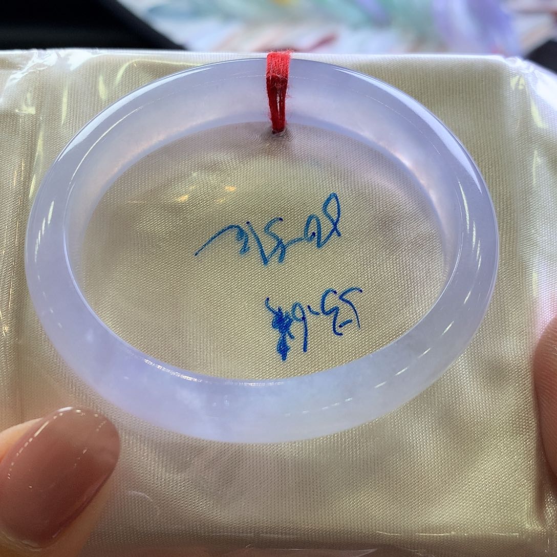 翡翠手镯未镶嵌53.6贵妃