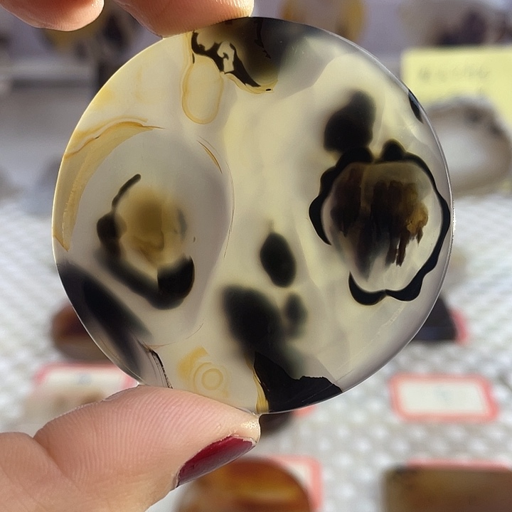 玛瑙/玉髓合金颈饰