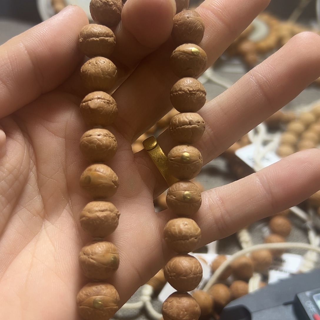 吊坠凤眼菩提11mm镶嵌铜钉款福利