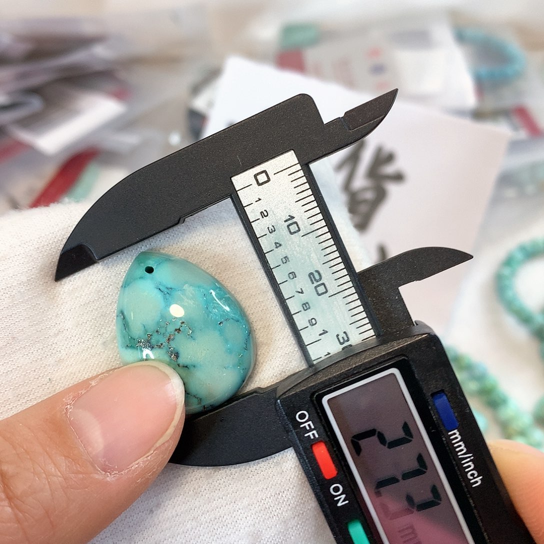 绿松石珠宝半成品未镶嵌