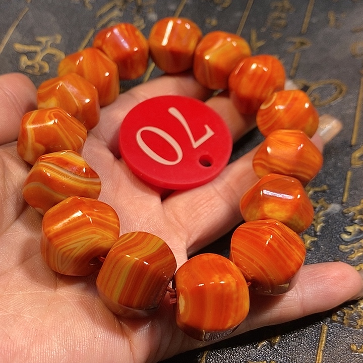 玛瑙/玉髓手链未镶嵌逸*