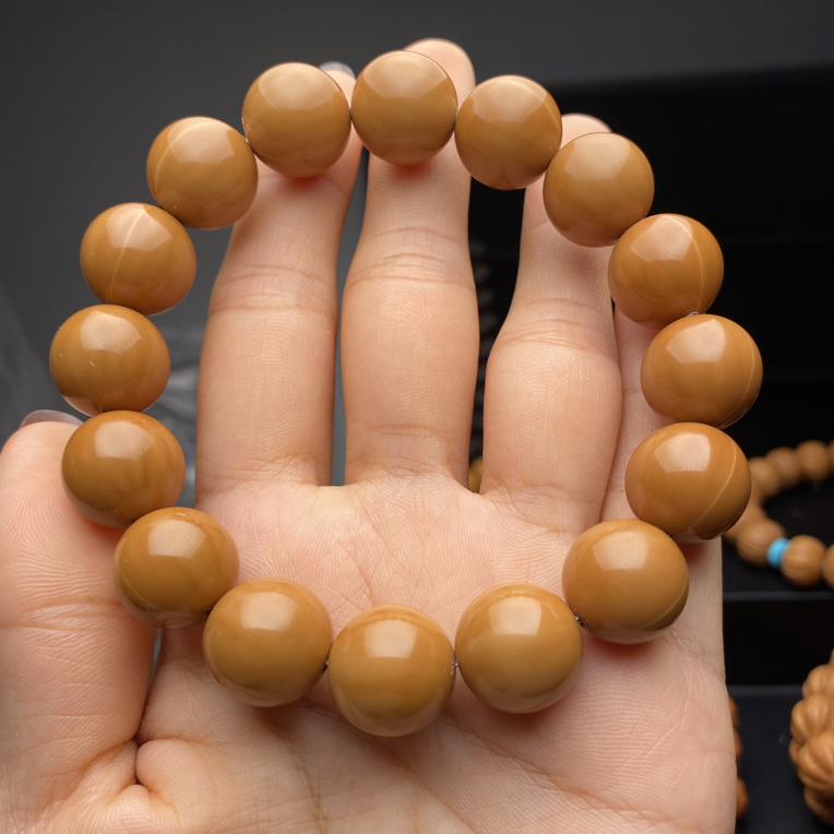 猴头核桃龙焰料高油高密正圆光珠手串猴头猴头手串手持