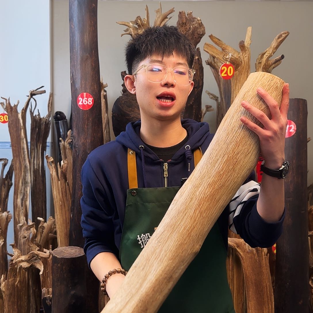 沉香摆件天然沉香原木摆件➕底座