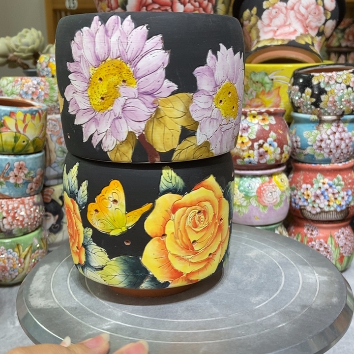 景德镇艺术手绘作品