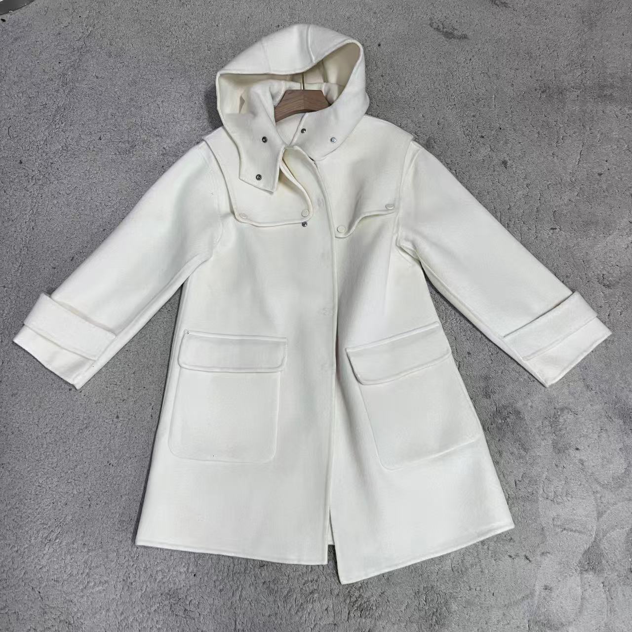 25秋冬韩版设计小众双面羊毛外套