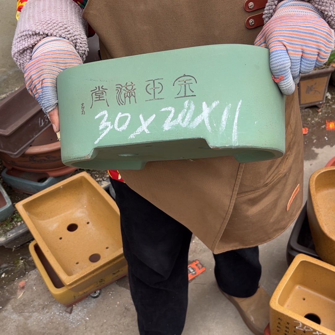 紫砂花盆盆景艺术