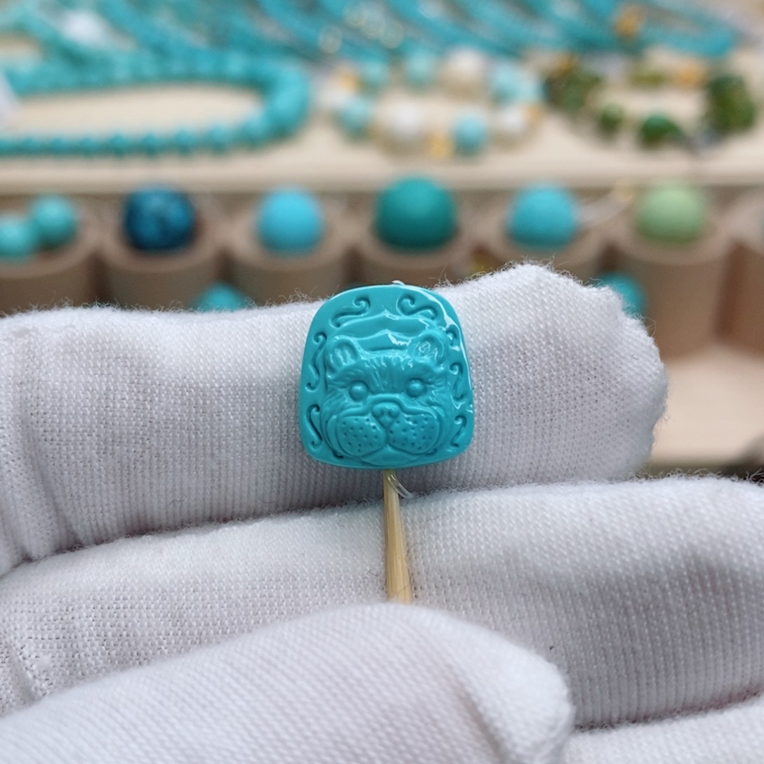 绿松石珠宝奇石未镶嵌