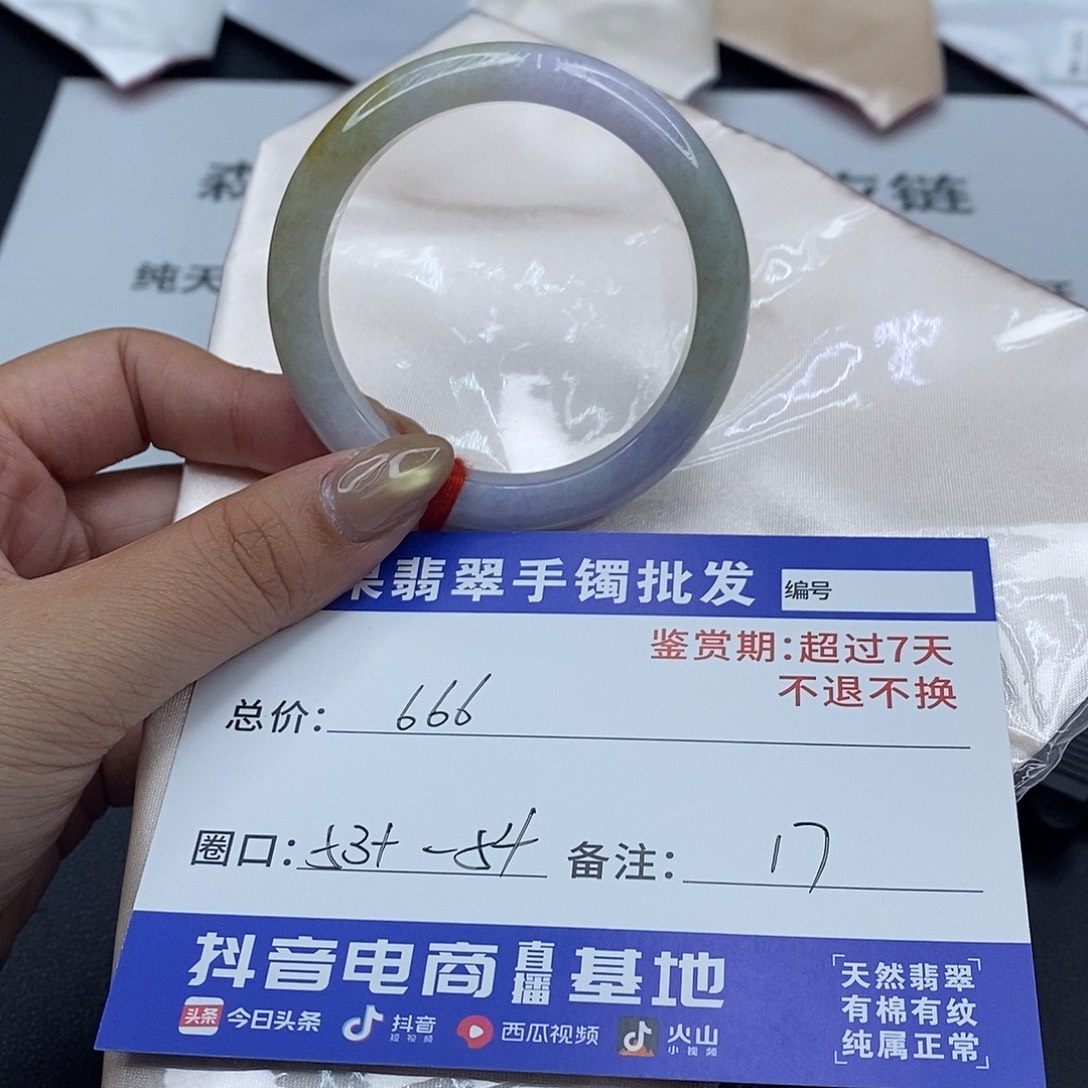 翡翠未镶嵌手镯百元手镯默认瑕疵