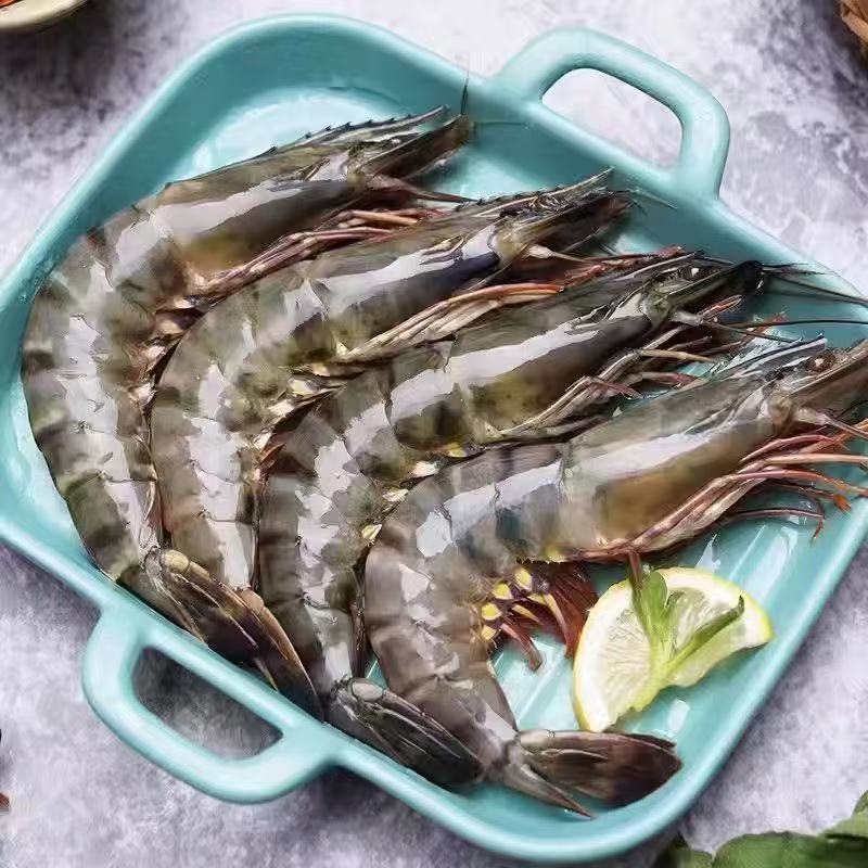 【金泰】精品特大号黑虎虾3斤/盒 活虾速冻 10-13只左右/斤