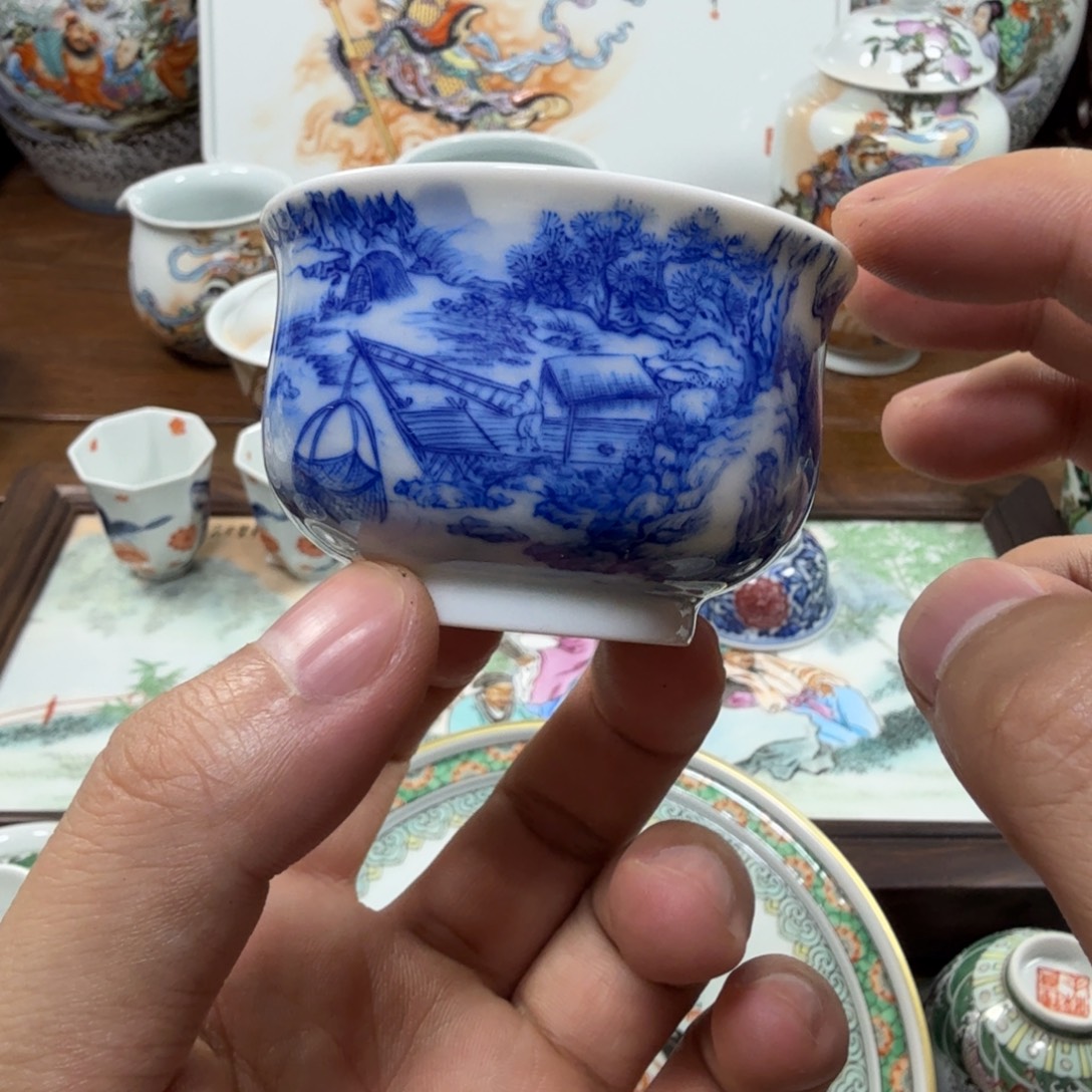 全手工全手绘陶瓷