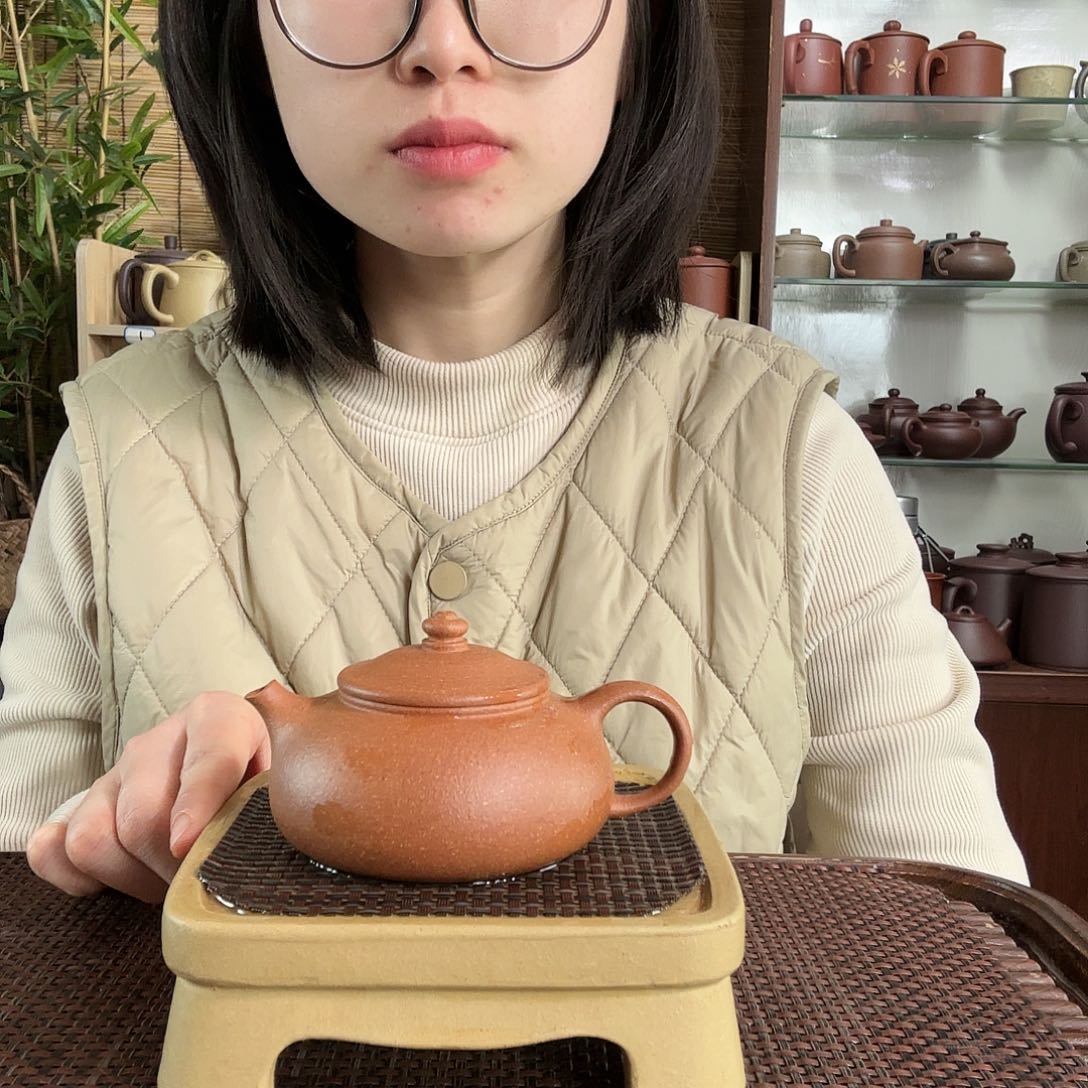 紫砂茶杯金降坡寒江紫砂壶150CC左右