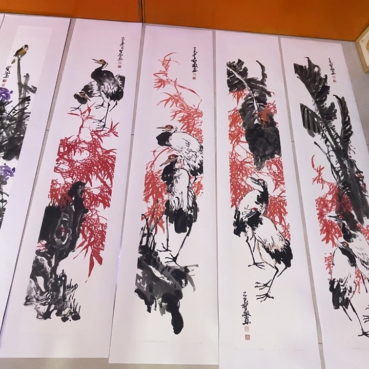 国画张圣敏先生纯手绘作品