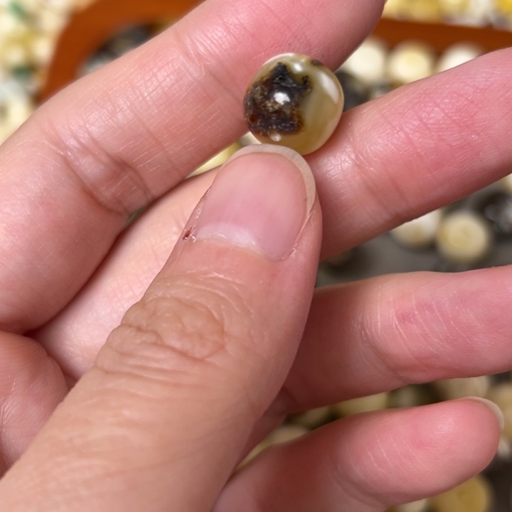 蜜蜡未镶嵌裸石11.2mm一个