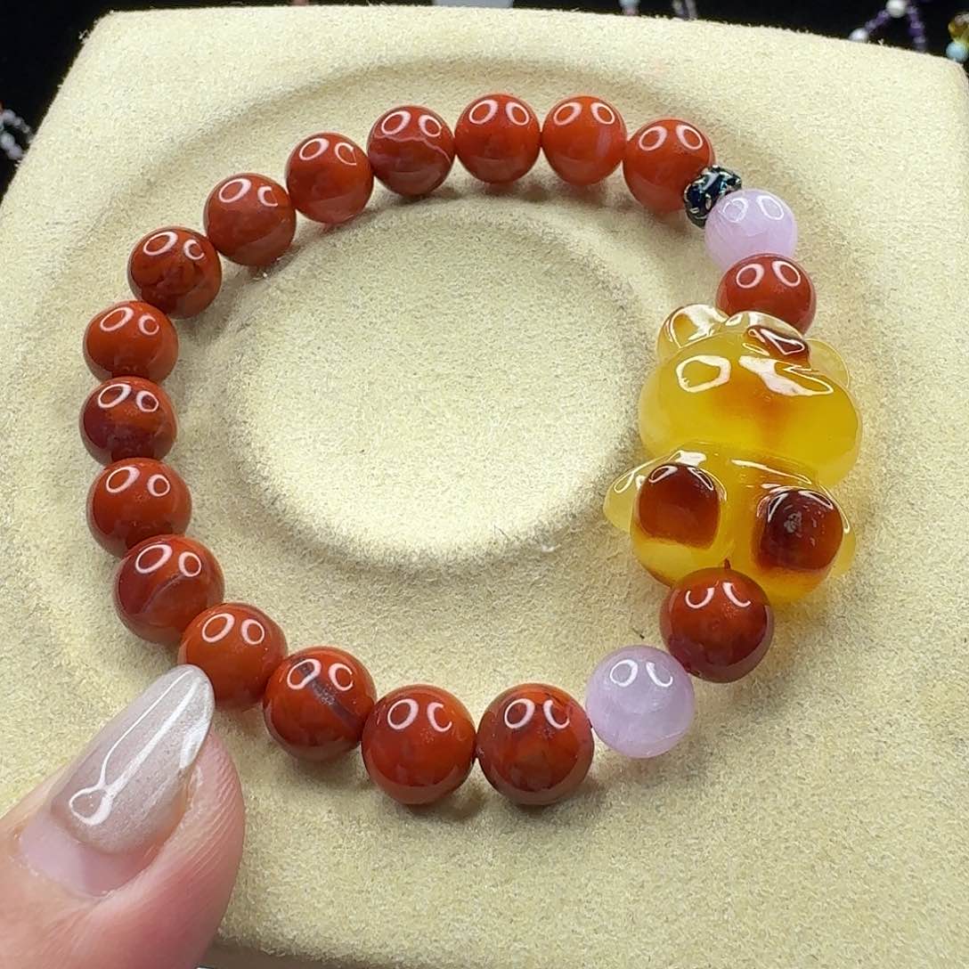 琥珀手链未镶嵌琥珀手串