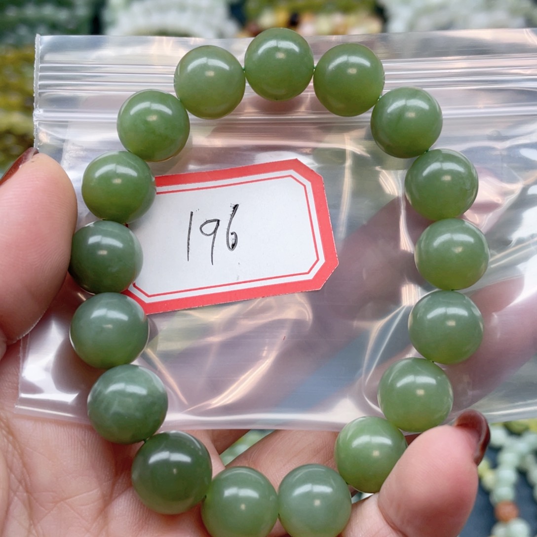 未镶嵌蛇纹石玉手串