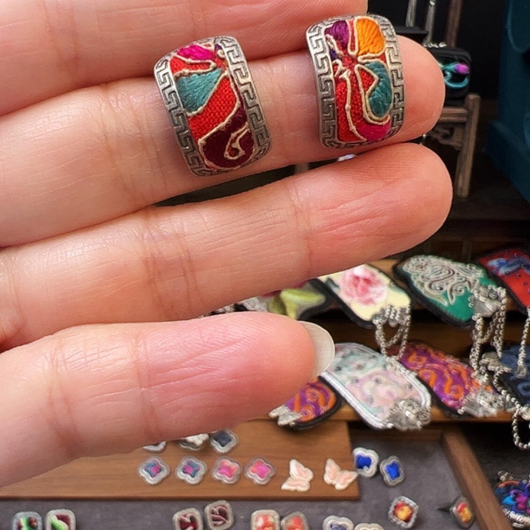 织绣手工刺绣工艺品