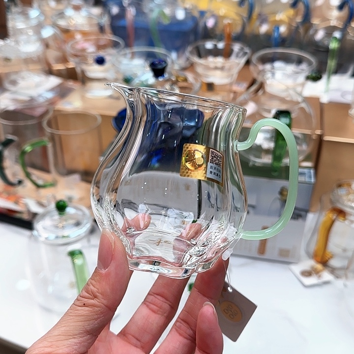 禾器颂妍浅玉色公道杯