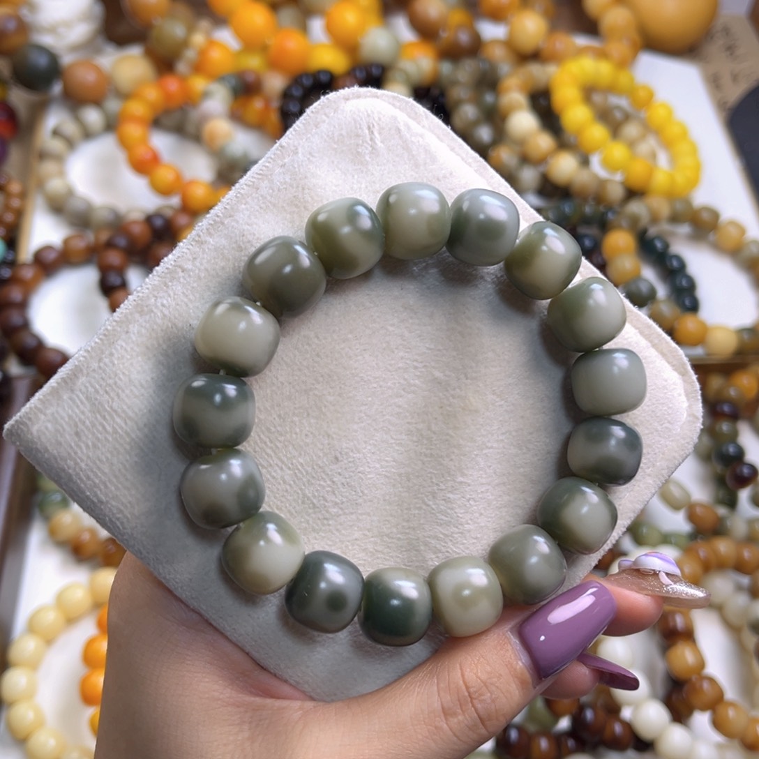 手串菩提根/象牙果浓郁多宝干磨油膏飘花14