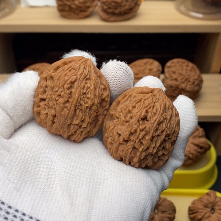 吊坠文玩核桃拉丝老将炮弹38尺0860