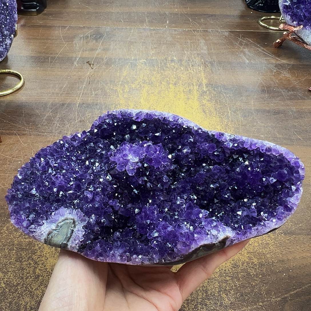 紫晶摆件未镶嵌福利