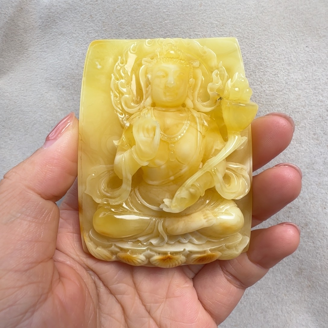 蜜蜡未镶嵌珠宝奇石微瑕