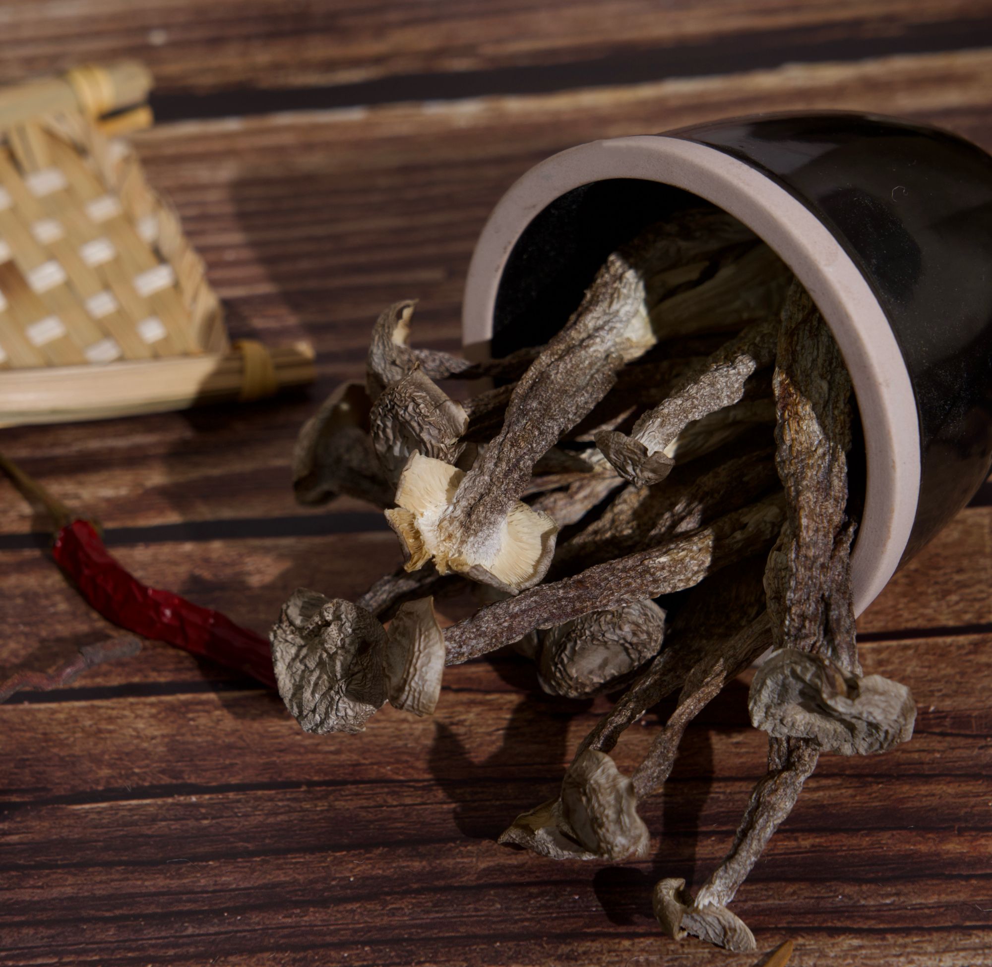 鹿茸菇脱水蔬菜农家特产干货炒菜煲汤鲜香脆嫩