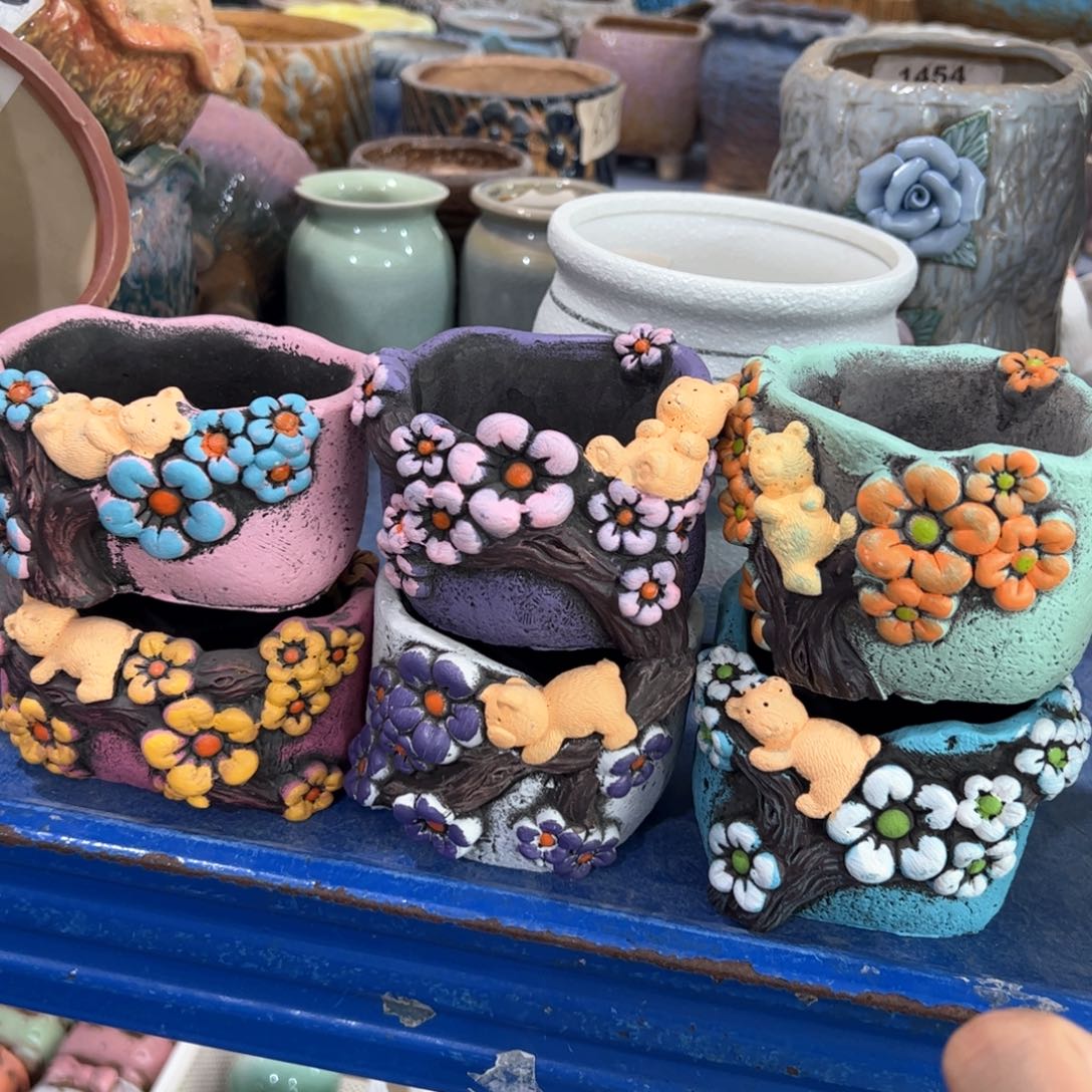 陶瓷多肉小花盆@@1542