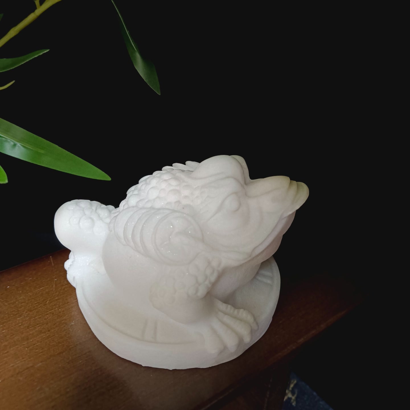 石雕金蟾招米摆件家用茶宠茶桌玄关装饰造景摆件