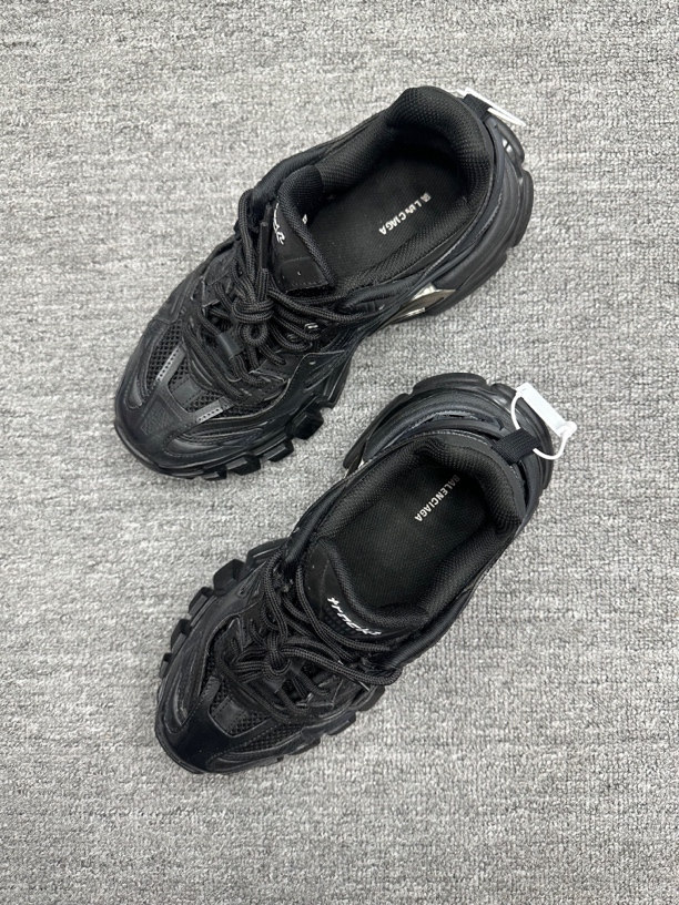 99新 Balenciaga/巴黎世家 37 巴黎世家track2 老爹鞋 黑色