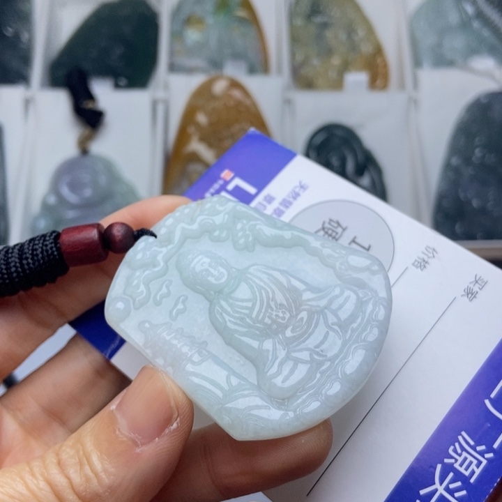 翡翠未镶嵌挂件翡翠