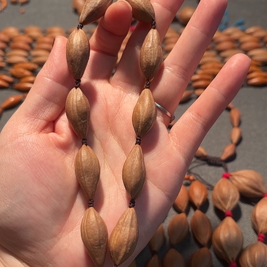 橄榄核手串/手链1.2小柳叶手持