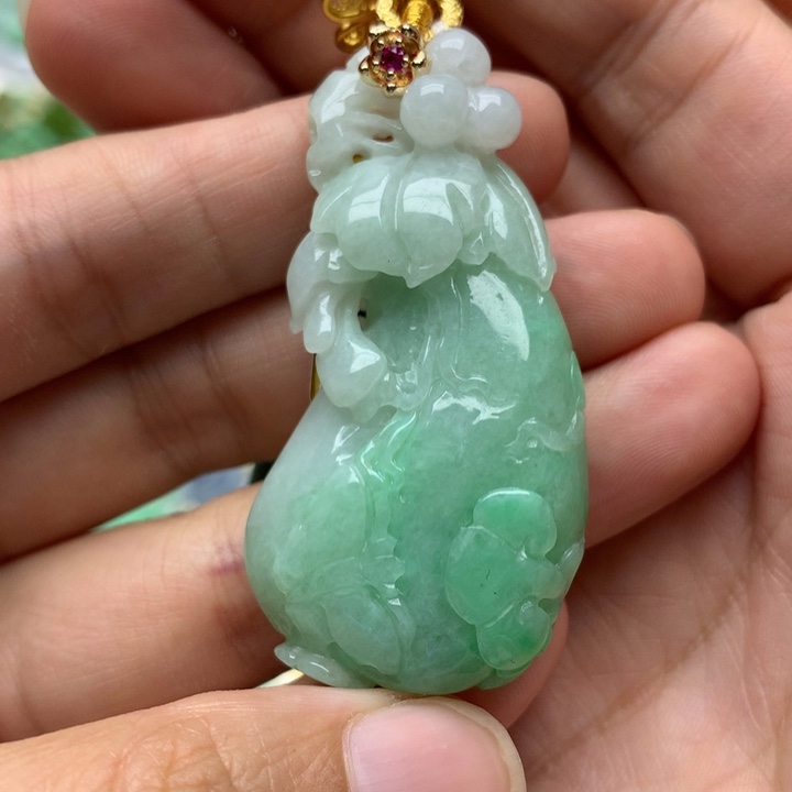 颈饰未镶嵌翡翠翡翠