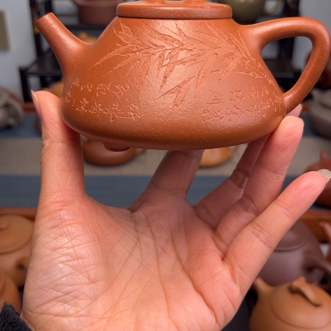 紫砂茶壶小****）手工制作