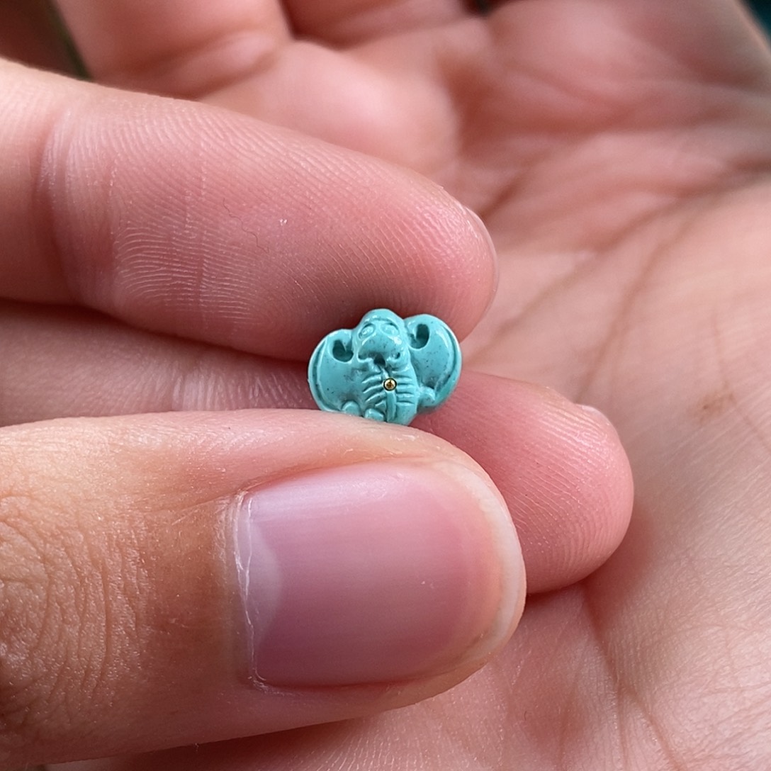 绿松石珠宝奇石未镶嵌