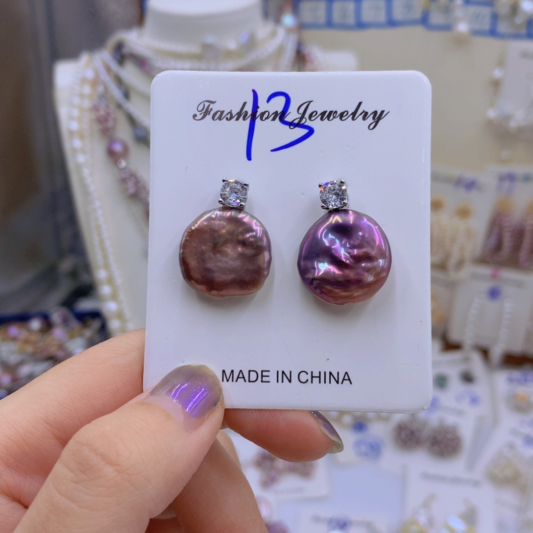 淡水珍珠颈饰银S925镶嵌