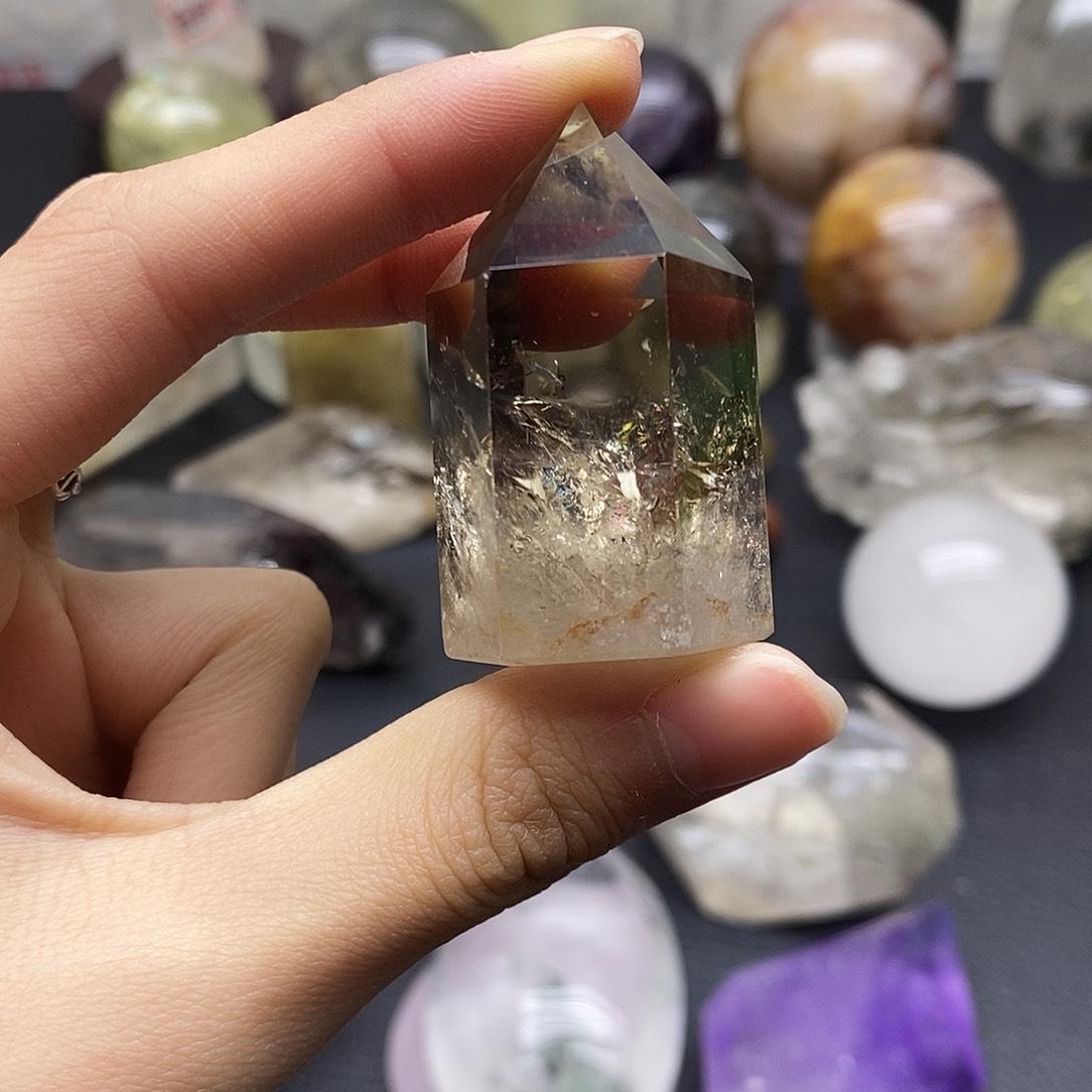 水晶未镶嵌珠宝半成品228水晶石